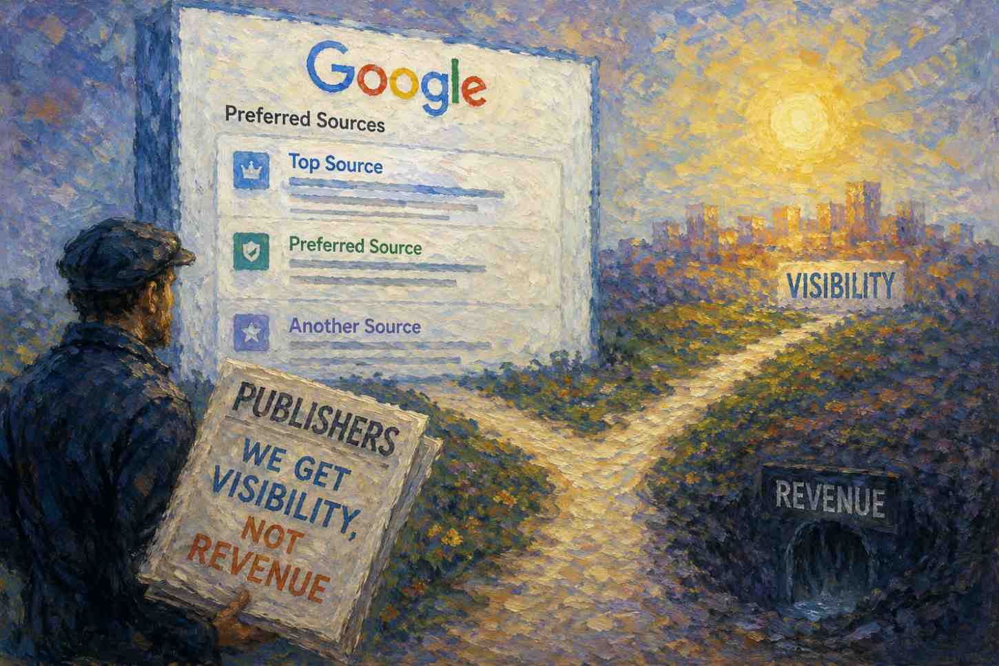 Google's Preferred Sources Gives Publishers Visibility, Not Revenue