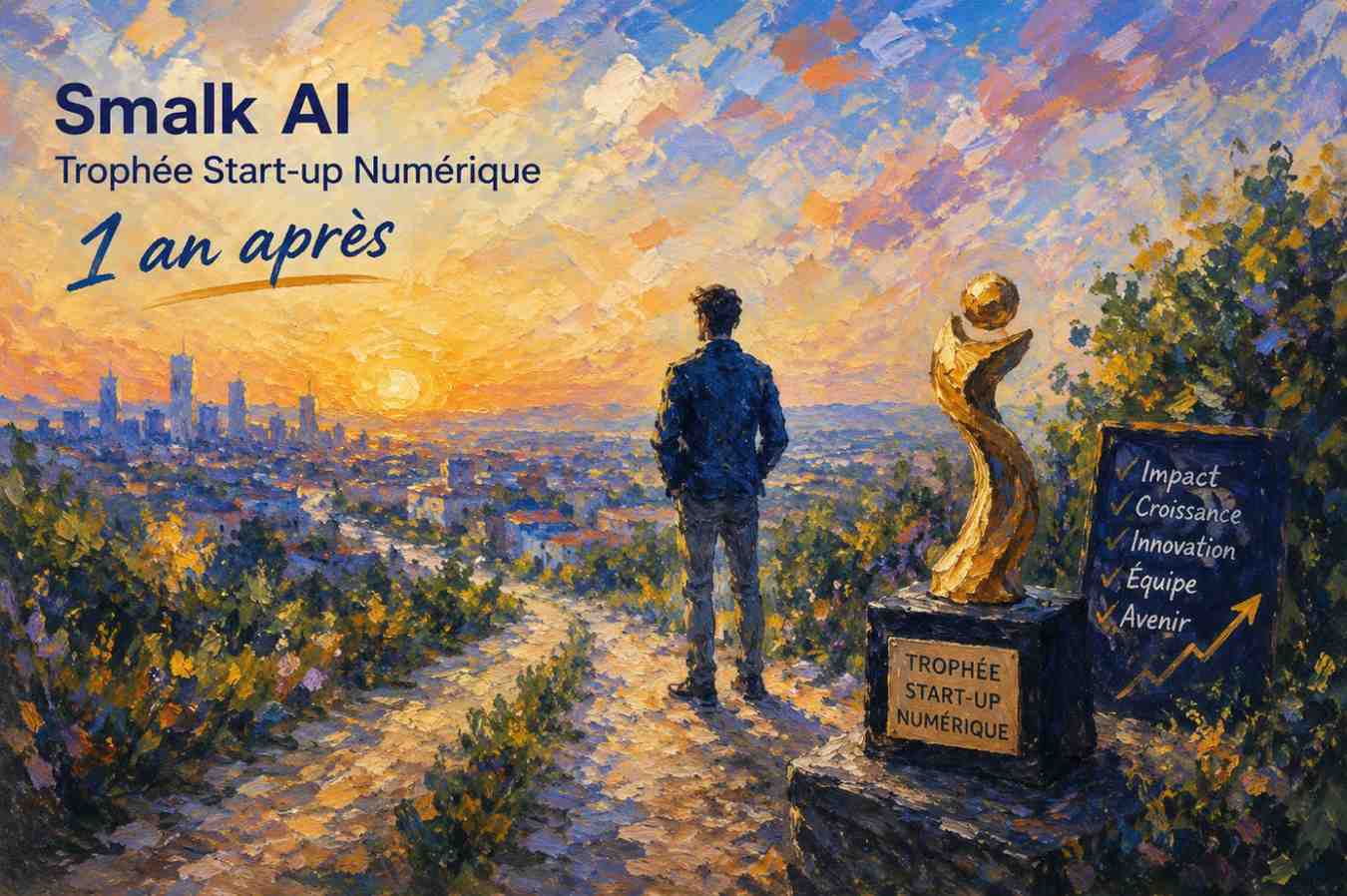 Smalk AI | Trophée Start-up Numérique - 1 an après