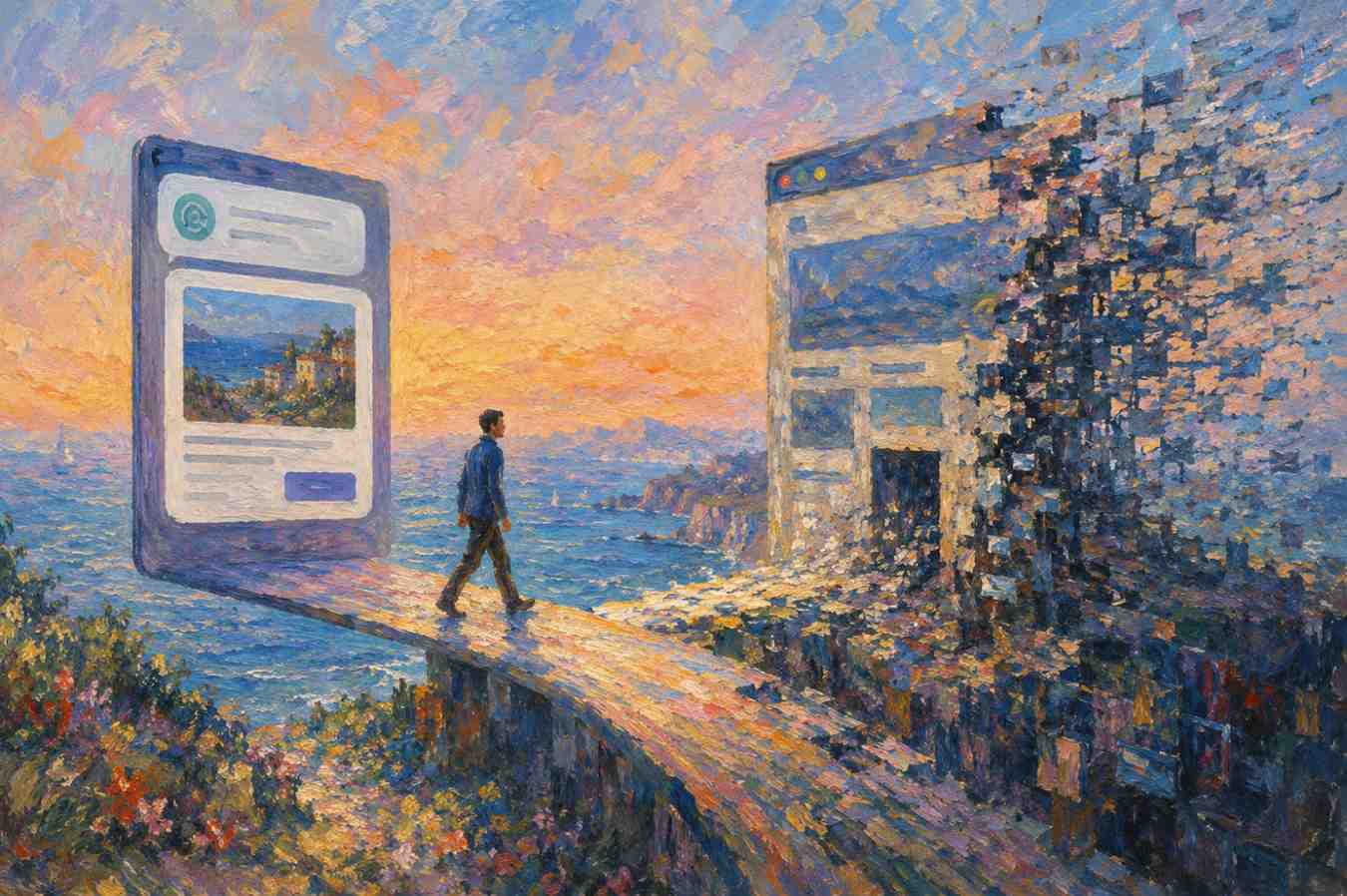 Chatbot-Native Advertising: The Click Survives, the Website Doesn't